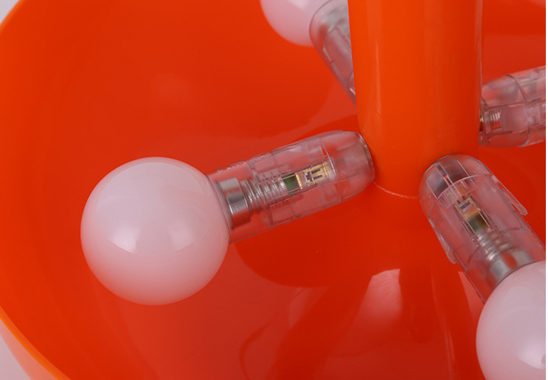Luneo Orange Mushroom Lamp