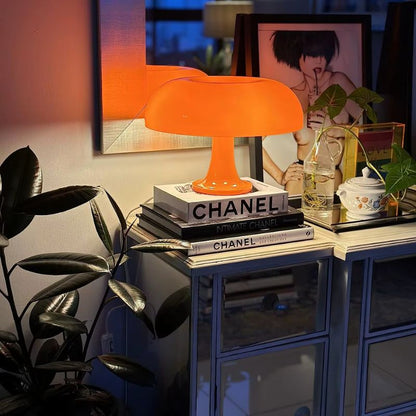 Luneo Orange Mushroom Lamp